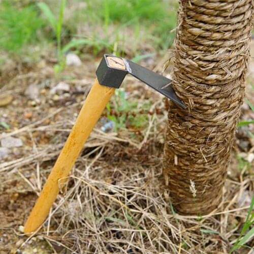 Retail Mini Hand Tools Wooden Handle Hoe Excavator Tool Steel Agricultural Tools Planting Vegetable Garden Agriculture Agricultu