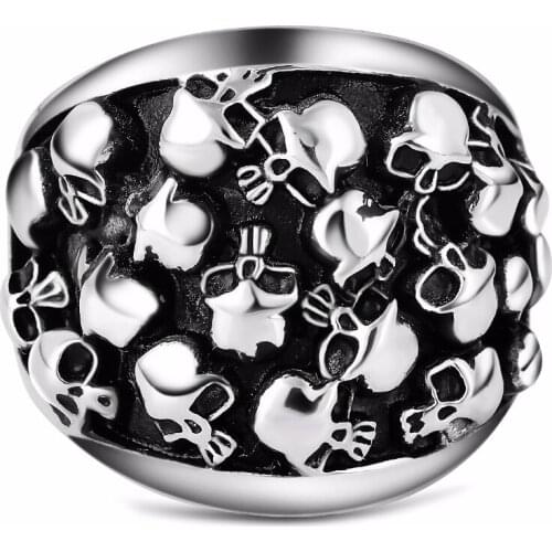 SalaWendy Punk Rings For Men
