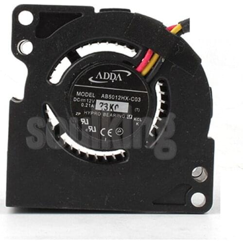 AB5012HX-C03 5020 12V 0.21A 5CM Benq projector fan 6 Month Warranty