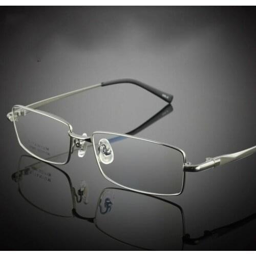 Viodream 100% pure Titanium Metal men Glasses frame Prescription Optical Glasses Eyeglass Frames free shipping