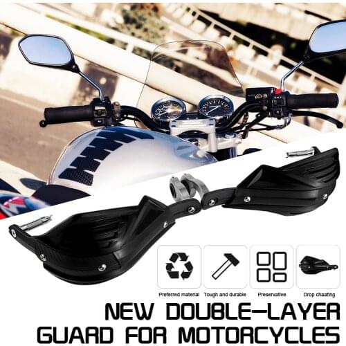 1Pair Motorcycle 7/8" 22mm Hand Guard Handguard Protector Handlebar Guards for KTM Hayabusa Yamaha Honda Dio Motocross Dirt Bike
