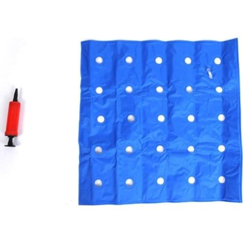 2 Pcs PVC Inflatable cushion medical wheelchair cushion office mat car mat square inflatable cushion Anti-decubitus Health Care