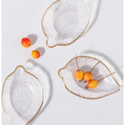 2pcs Japanese Glass Sauce Dish Transparent Small Vinegar Seasoning Plate Snack Dish Dipping Bowl Kitchen Tableware