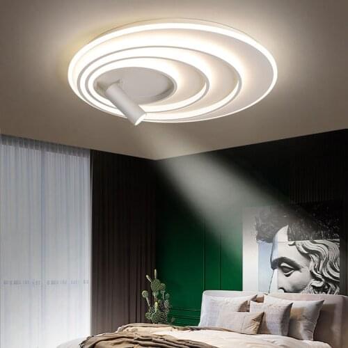 Nordic Creative LED Ceiling Light Iron Acrylic Living Room Bedroom Chandelier Study Room Study Room Aisle Balcony Lighting