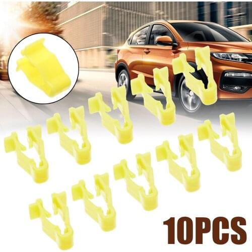 10pcs Plastic Wheel Arch Snap 17.5mm Trim Clip 90601-SMG-003 Car Fastener Clips For Honda Civic CRV HRV