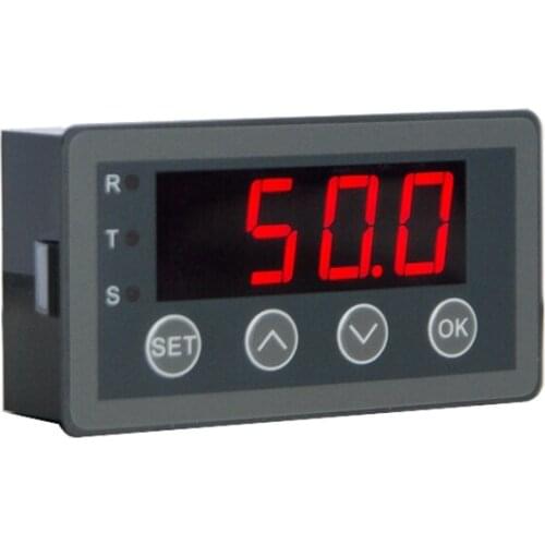Precision Digital Display Meter 0-10V 0-20mA 2-10V 4-20mA Analog Input Voltage Current Process Signal Indicator Panel Meter Unit