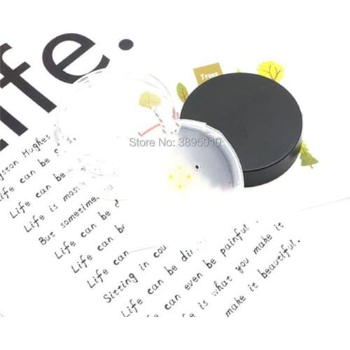 10ml Empty Refillable Cosmetic Jar Pot Loose Face Powder Case Powder Box Empty Cosmetic Container Travel F828