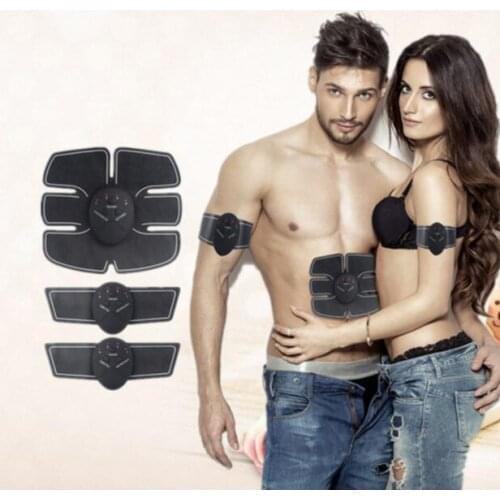 EMS Muscle Stimulator Abdominal Fit Boot Toning Electric Muscle Trainer Gear Beauty Slimming Body Massager Tool