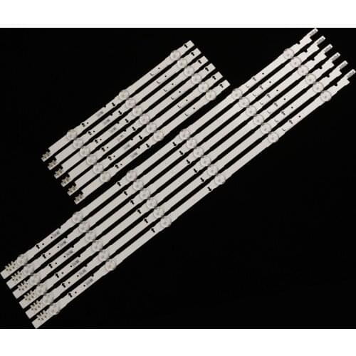 Tira de LED para iluminación trasera 9 lámpara para SAMSUNG 2014SVS48F UA48J5088AC UE48H6400 BN96-30453A D4GE-480DCA-R3 D4GE-480