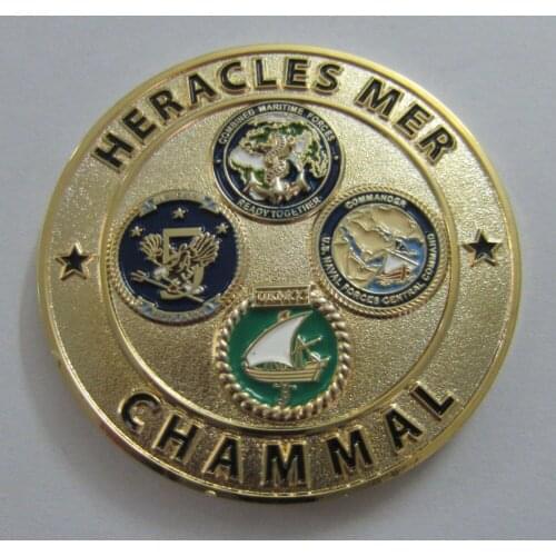 High quality electroplating gold coin factory direct 3D die casting zinc alloy coin