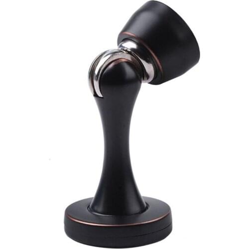 High-end Zinc Alloy Magnetic Door Stop Holder Catch Floor Fitting for Wall Floor