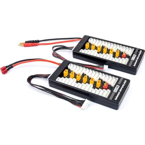 Amass XT30 XT30U Plug Connector 2S-6S 40A Lipo Battery Parallel Charging Board for IMAX B8 UN A6 Balance Charger DIY