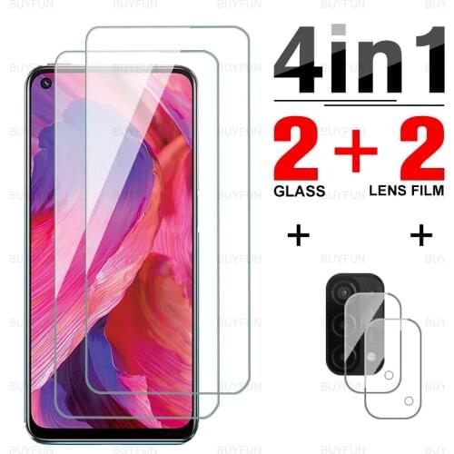 Screen Protector For Oppo A54 5G 6.5'' full cover tempered glass for oppo A54 A74 A94 5G appo a 54 74 94 camera safety film
