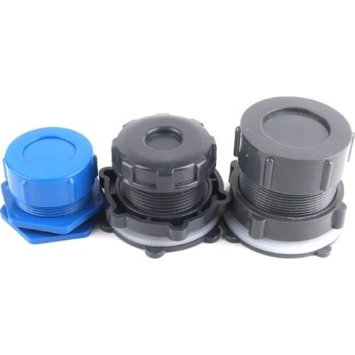 1Pcs Aquarium Fish Tank Hose Connect Inlet And Outlet Garden landscape drainage adapter Water Fish tank bulkhead Fitting