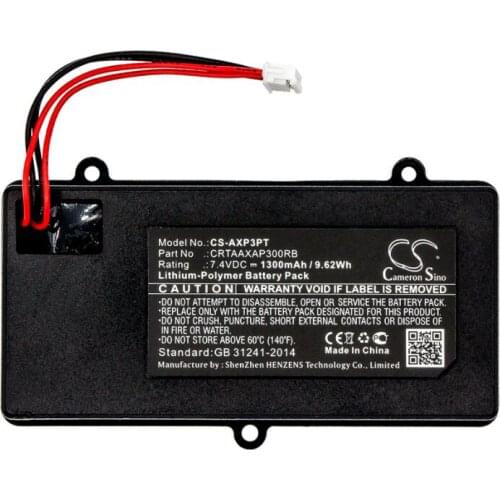 Cameron Sino 1300mAh battery for AAXA P300 Pico Projector CRTAAXAP300RB Projector Battery