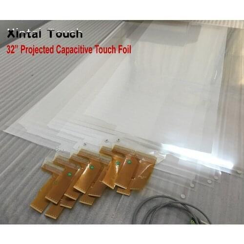 Free Shipping! 31.5 inches 10 points Transparent Interactive Touch Foil Film with USB port