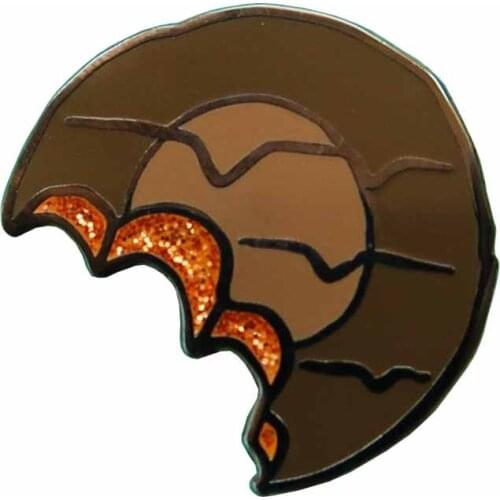 Jaffa Cake Enamel Pin