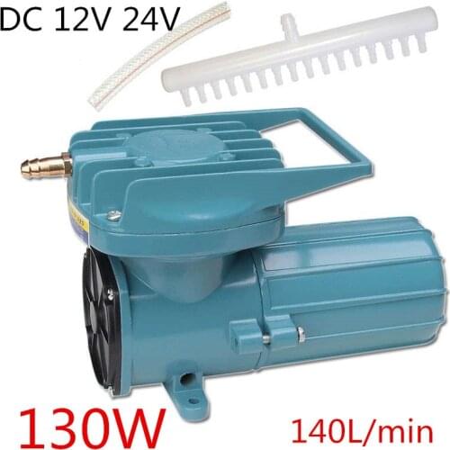 High power DC 12V 24V battery car oxygen pump pump oxygen transport oxygen machine.Live fish transportation DC oxygen pump