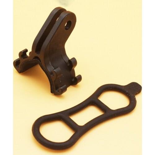 Flashlight Holder Clip Mount Bracket for Bicycle Bike Cycling Part Adjustable Compatible with Camera Mount Holder Adapter