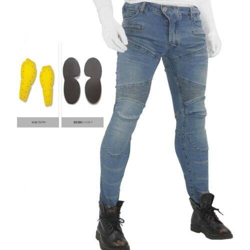 2020 New 718 pants Motorcycle Pants Men Moto Jeans Protective Gear Riding Touring Motorbike Trousers Motocross Pants with Hip pr