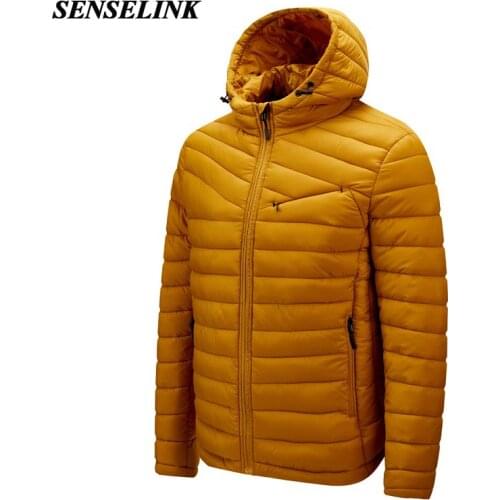 Men 2021 Winter Brand Casual Warm Jacket Men New Fashion Thick Windproof Parker Jacket Autumn Windproof Hat Parker Jacket Men