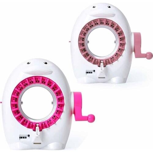 Craft kits DIY Penguin Wool Knitting Machine Weaving Loom knit for Scraf Children Learning Toy Sewing Knitting kits