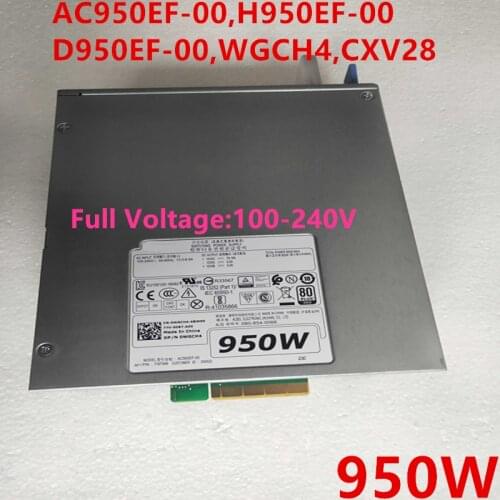 New PSU For Dell Workstation T5820 T7820 T7920 950W Power Supply AC950EF-00 H950EF-00 D950EF-00 WGCH4 CXV28