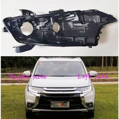 Headlight Base for Mitsubishi Outlander 2016 2017 2018 Headlamp House Car Rear Base Front Auto Headlight Back House