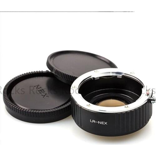 Pixco L/R-NEX Focal Reducer Speed Booster Lens Mount Adapter Suit For Leica R Lens to Sony E NEX A6000 A5000 A3000 5T 3N