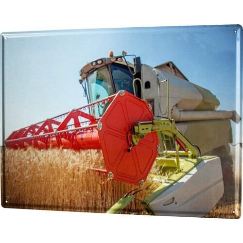 SINCE 2004 Metal Plate Technology Combine Harvester