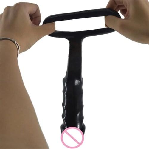 Thick Glans Dildo Pig Plug Anal Rubber Sexulaes Toys App Control Plugs Horse Tail Sex Shop Products Masturbators Anal Penis Sex