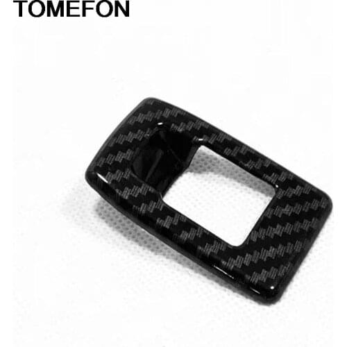 TOMEFON For BMW 3 Series 2019 2020 Tailgate Rear Gate Back Gate Switch Button Frame Molding Cover Trim Interior Accessories ABS