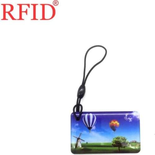UID S50 1K 13.56Mhz Changeable Writable Key Tags NFC Card RFID Waterproof Keychain Token Tag Access Control Card Fast Shipping 1