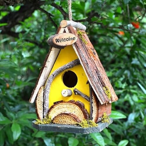 Tuin Decoratie Garden Outdoor Gardens Decoration Bird House Sculpture Miniatuur Bloempot Tuinkabouter Poppenhuis Meubels Resin
