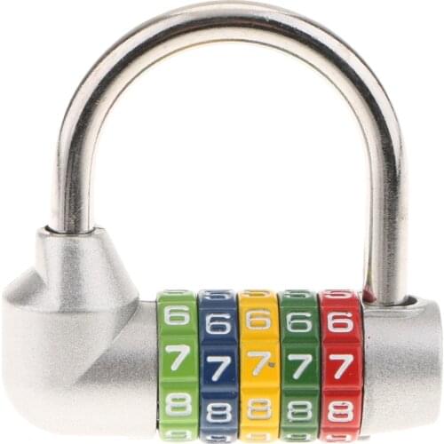 TSA Padlock 5-Digit Security Combination Lock Travel Number Code Locker