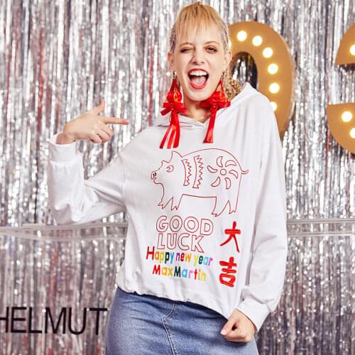 Women Spring Autumn New Hooded Sweatshirts Female Fashion Letter Embroidery Casual Pullovers Plus Size Long Sleeve Hoodies Z459