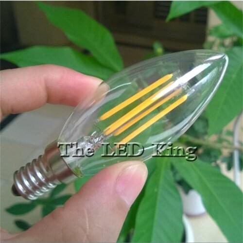 10PCS C35 C35L 6W 12W 18W LED Edison Bulb Vintage LED Lamp 220V 240V Retro LED Filament Light E14 Candle Light Lamp Replace