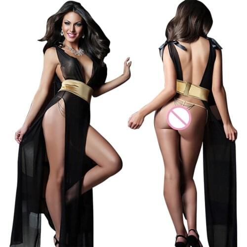 2017 Hot Sale Women Sexy Dress Female Sexy Nightwear Night Club Wear Pole Dancing Temptation Sexy Product Lady Erotic Lingerie