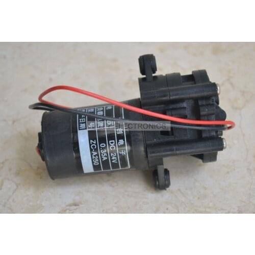 24V Mini Gear Self-Sucking Pump (0-100degrees) Food-Grade for Coffee/Hot Drink ZC-A250