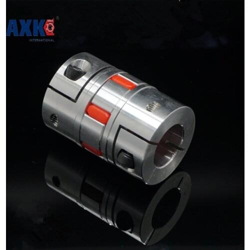4pcs/lot Cnc Flexible Jaw Spider Plum Coupling Shaft Coupler 4/ 5/6/6.35/8/9.5/10/12mm Diameter 25mm Length 30mm D25l30