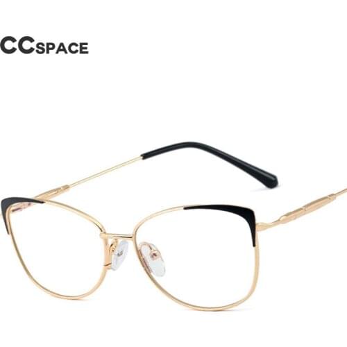 48318 Anti Blue Light For Women Glasses Frames Lady Eyebrow Fashion Optical Computer Eyeglasses