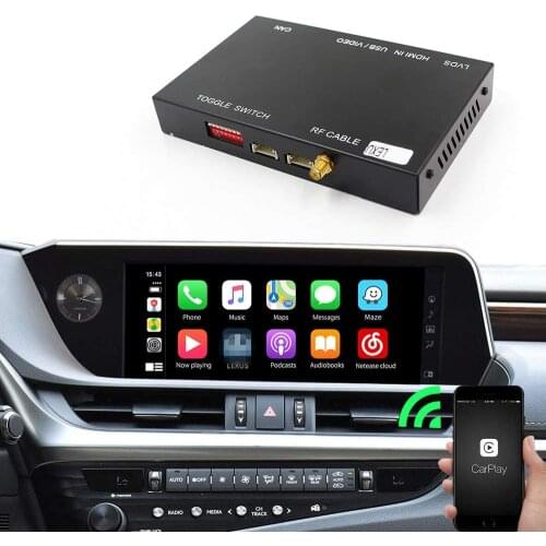Wireless Apple CarPlay Android Auto Music Navigation Activator for Lexus NX RX IS ES GS RC CT LS LX LC UX GX 2014-2019 Year
