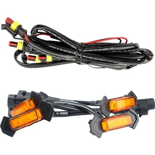 For Toyota Tacoma TRD 2016 -2020 Front Grille Lighting LED Grille Lights Kit 4 PCS