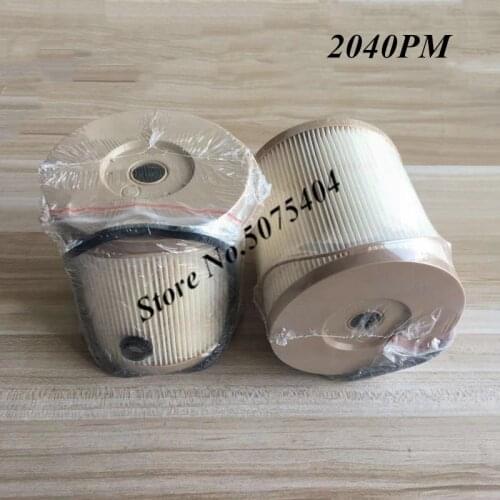 4Pcs 2040PM P552040 Filter Element for 900FG/FH Diesel Engine Fuel Filter Water Separator Replacement Truck Kit