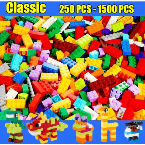 DIY Building Blocks Bulk Sets City Creative INGs Classic High-tech Bricks Creator Toys for Children Christmas Gift