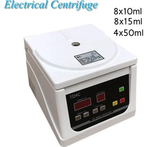 Laboratory bench top centrifuge Digital low-speed fat beauty PRP serum separator 4000rpm Laboratory Equipment