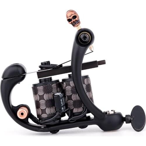 New Style Stainless Steel 10 Warps Coil Tattoo Machine Rotary 26mm Liner Shader Permanent Makeup Tattoo Gun Microblading Machine