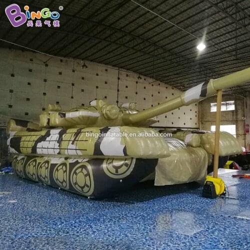 Free Shipping inflatable giant tank model customized 8.8x3.5x2.6M inflatables decoration for outdoor inflatable toys