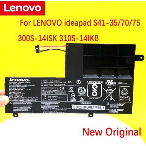Lenovo NEW L14M2P21 For Lenovo S41 S41-70 35 75 S41-45 XiaoXin i2000 L14L2P21 laptop battery