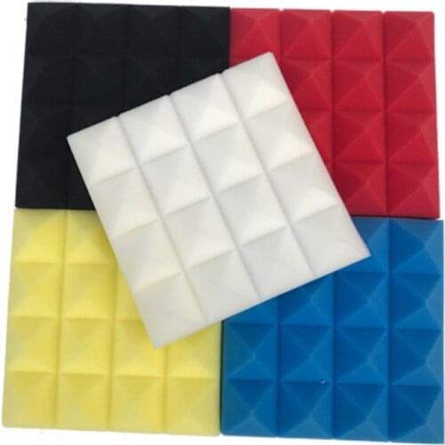 6 Pcs Foam Panels Soundproofing Foam Acoustic Noise Sponge Sound Absorption Treatment Studio Room Home Decor High Quality 2021